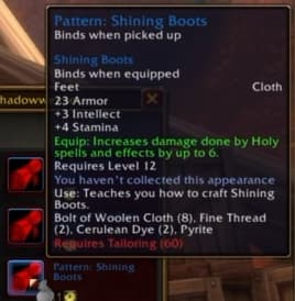 Shining Boots: Polished white and gold support pieces.