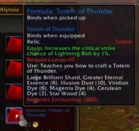 Totem of Thunder: A crackling conduit that amplifies storm and lightning capabilities.