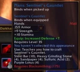 Sentinel's Gauntlet: Arm protection forged for unyielding defense.