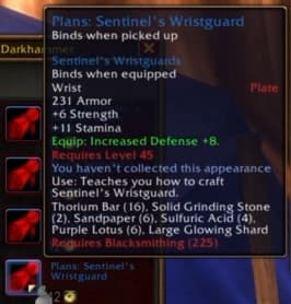 Sentinel's Wristguard: Arm protection forged for unyielding defense.